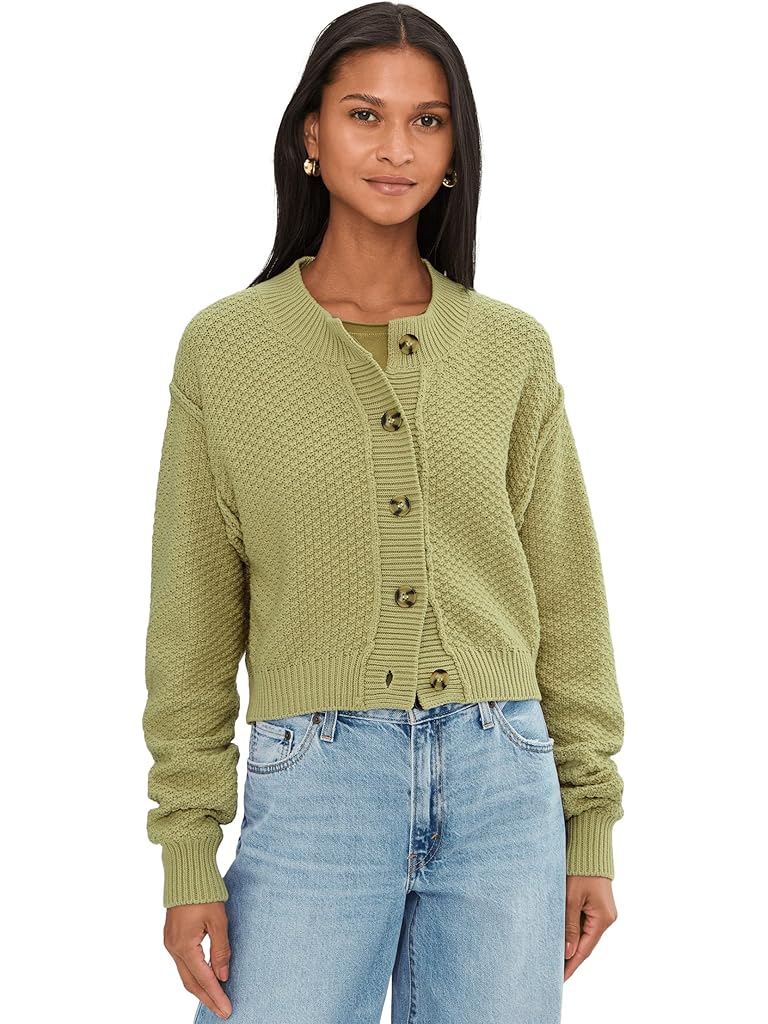 Green Free People Lila Cardi