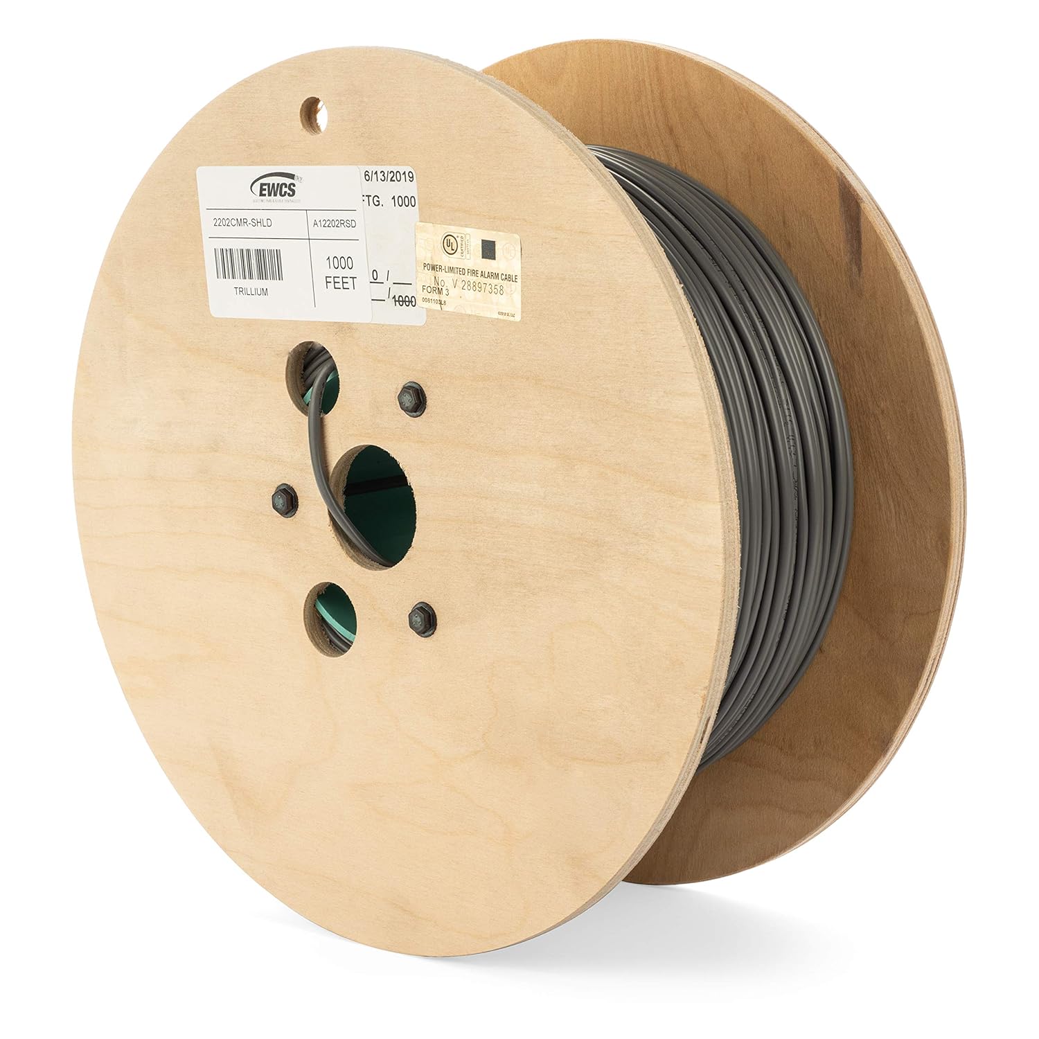 Black Friday - 50% OFF EWCS 22 AWG 2/C Str CMR Riser Rated Shielded Sound & Security Cable - 1000 Feet - EWCS Spec - Made in USA! Best Deal EWCS 22 AWG 2/C Str CMR Riser Rated Shielded Sound & Security Cable - 1000 Feet - EWCS Spec - Made in USA!