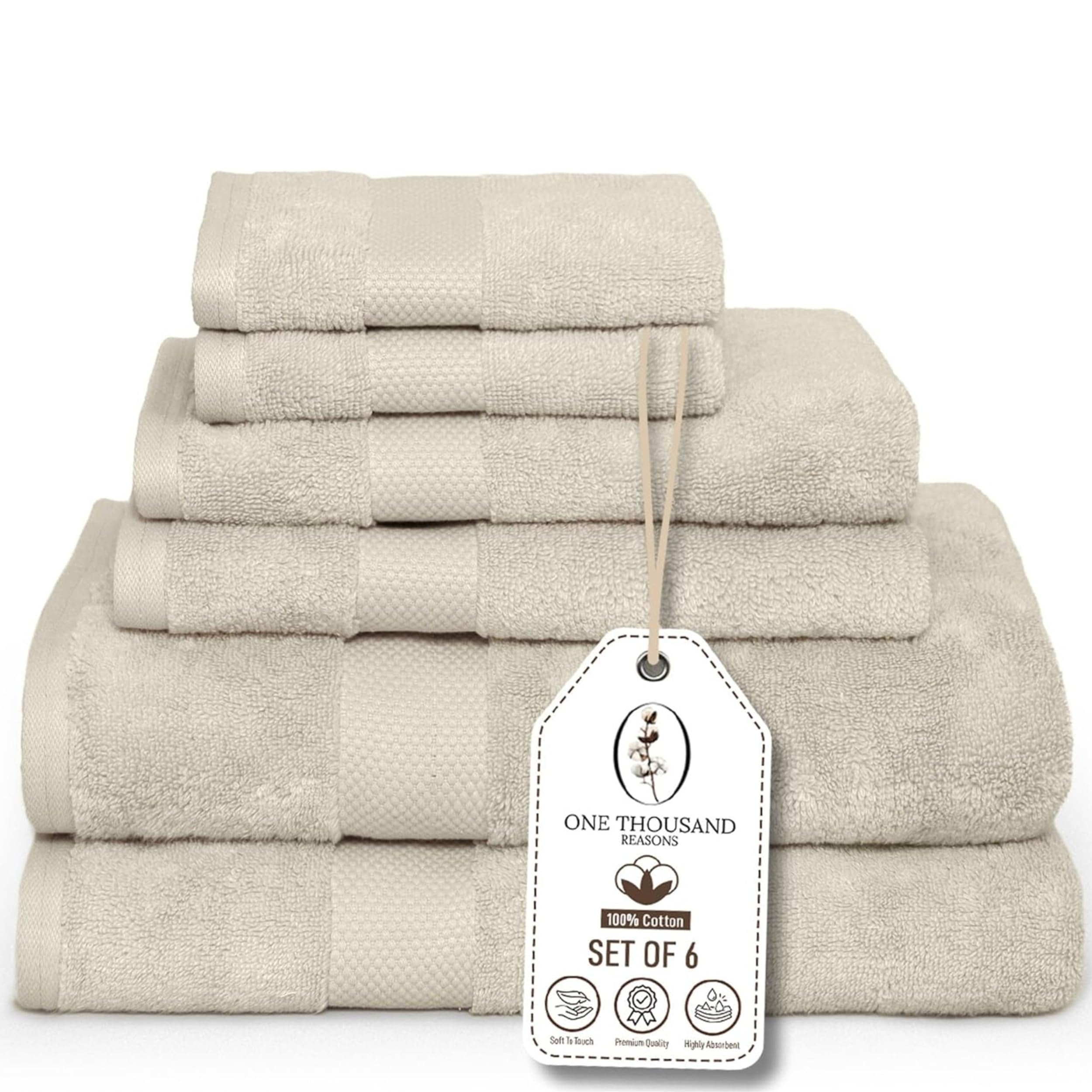 One Thousand Reasons Premium Staple Cotton 6-Piece Set