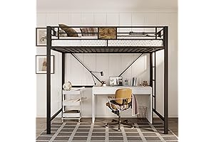 Allewie Tall Loft Bed Twin Size
