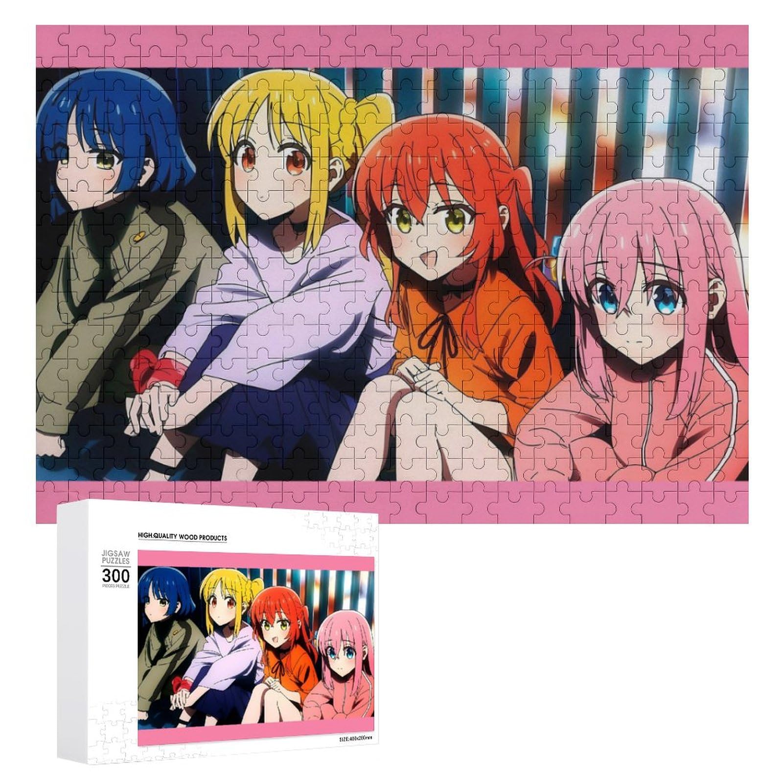 Amazon.co.jp: ぼっち·ざ·ろっく！ ジグソーパズル ぱずる 300ピース