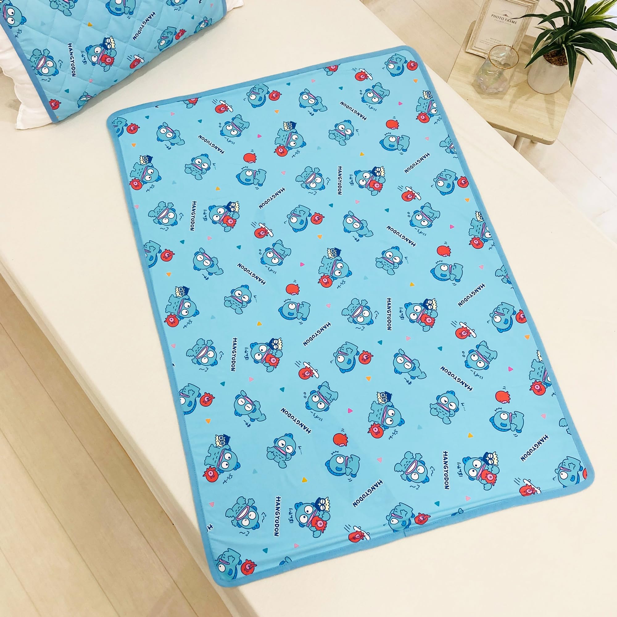 Amazon｜MORIPiLO サンリオ タオルケット 夏用 膝掛け (ハンギョドン