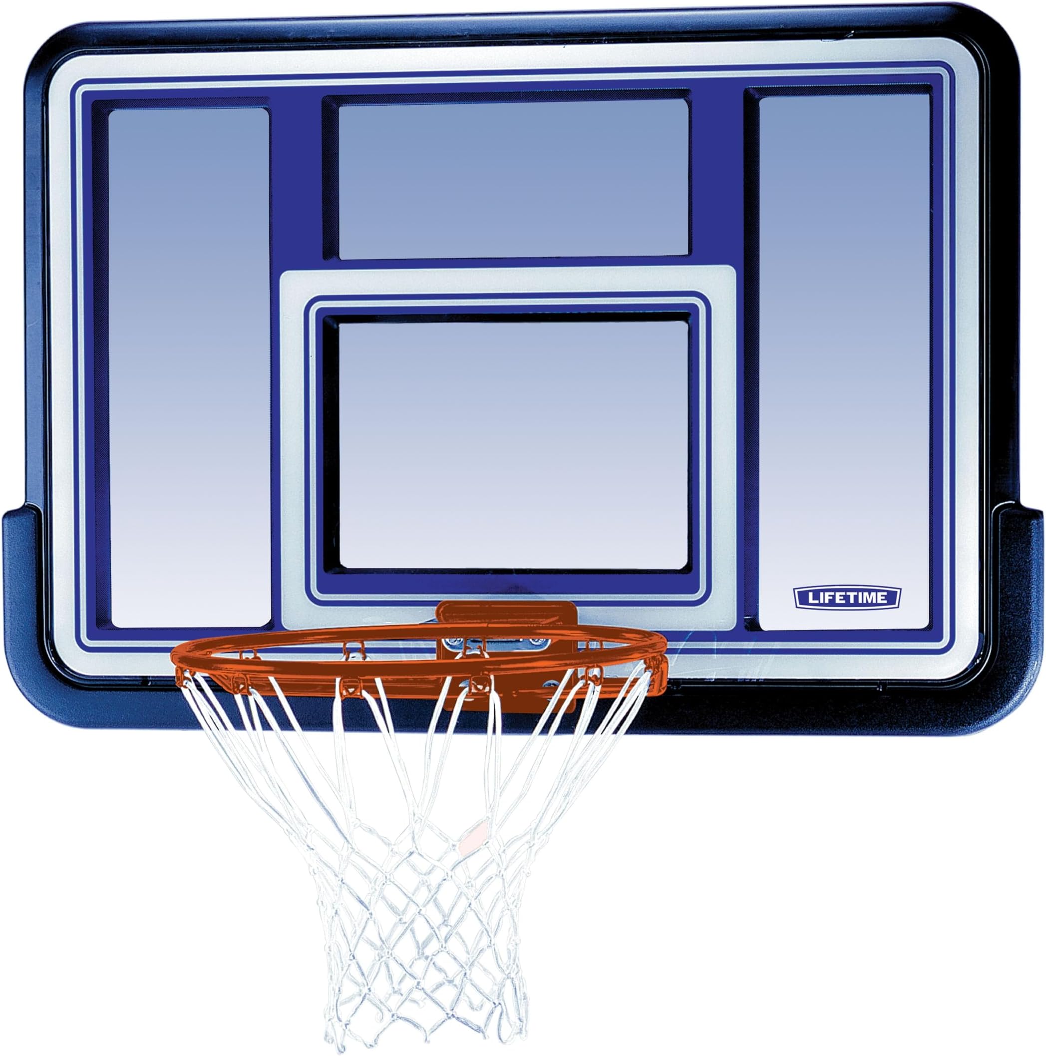 73650 44 Inch Shatterproof Backboard and Rim Combo Kit