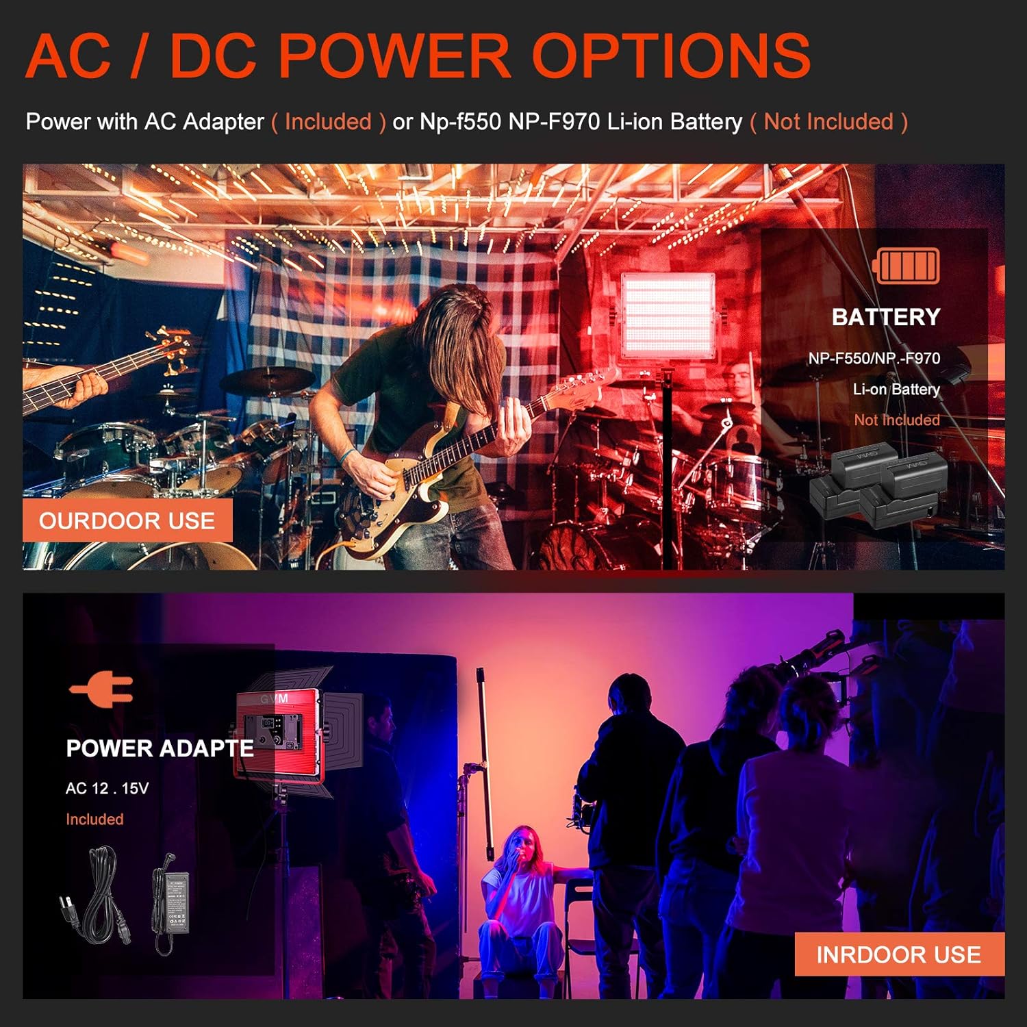 GVM 1200D PRO RGB LED Video Light with 3 Softboxes,50W Video Lighting Kit, 360°Full Color Led Panel Light Kit with APP Control 3 Packs Photography Light, 3200K-5600K, Aluminum Alloy Shell, CRI 97