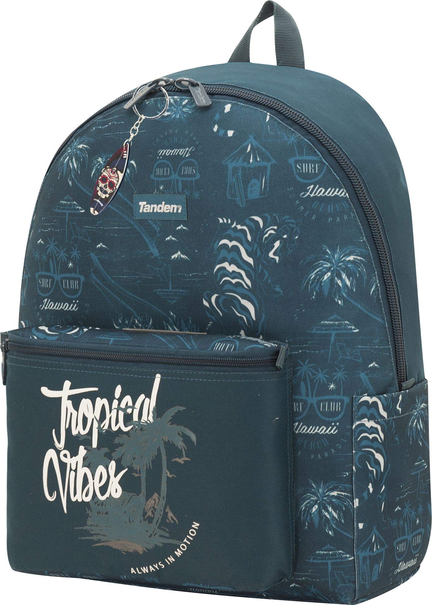 Sportandem Tandem Vibes Mochila Teen/AC, Adultos Unisex, Azul (Azul), Talla Única