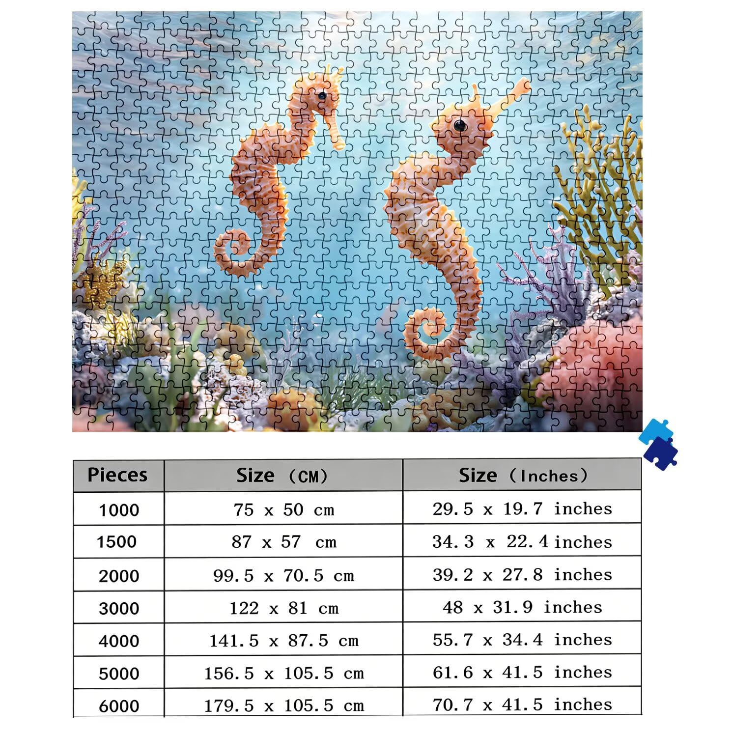 Puzzle 4000 Teile, Holzpuzzle Erwachsene Haima Tier Impossible Klassische Jigsaw Puzzles 141.5 x 87.5 cm, Familien Spiel, Puzzle Stressabbau Denkspiel, Puzzle-Liebhaber w0-221