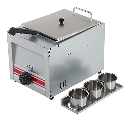 ANDREW JAMES Stainless Steel Low Pressure Gas Deep Fryer, 10 L, Silver - 1 Year Warranty