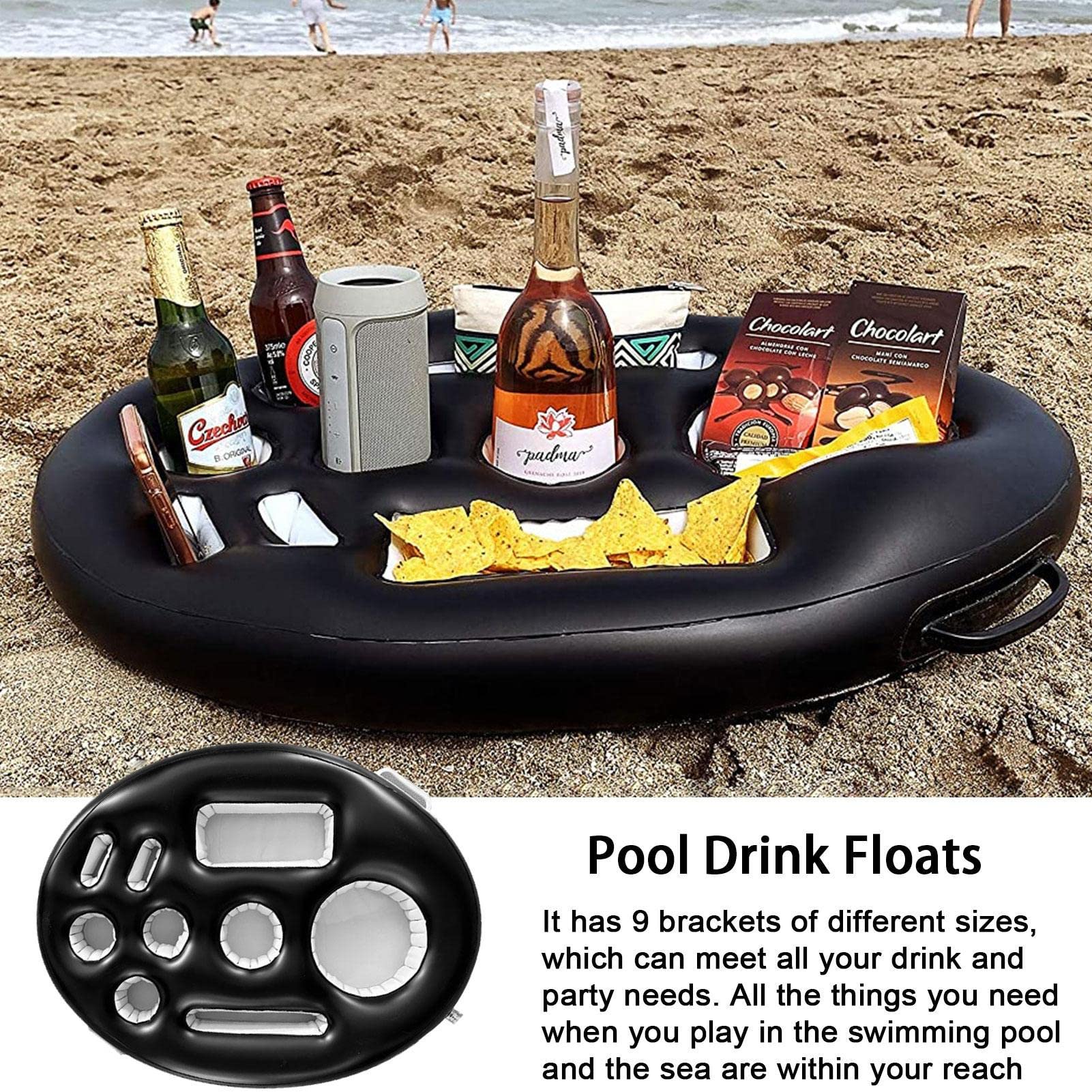 Drijvende tafel voor zwembad, jacuzzi of hottub - Drijfbord