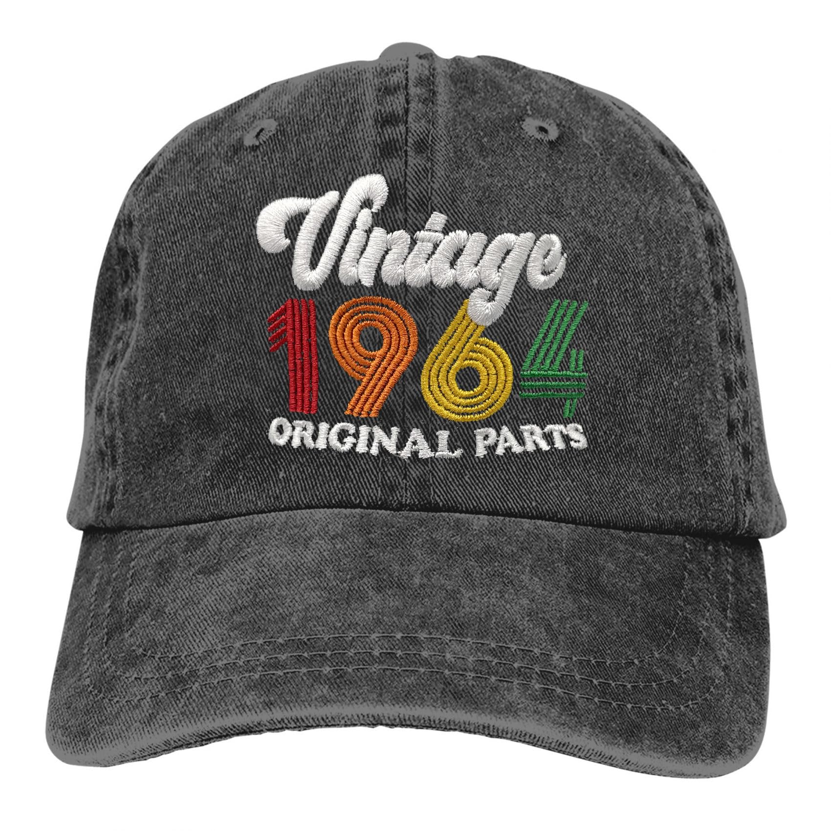 90th 80th 70th 60th 50th 40th Birthday Gifts for Elderly Men, Vintage 1934 1944 1954 1964 1974 1984 Baseball Cap