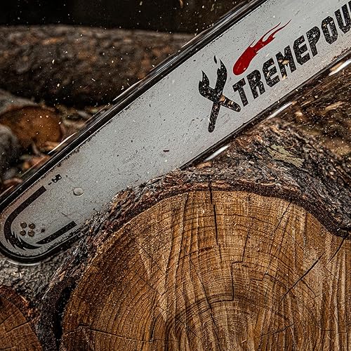 Miniatura 5 de XtremepowerUS Motosierra de gas de 22 "motosierras de gasolina 57cc 2.5Kw para árbol y corte de madera barra guía de 22 pulgadas Sierra de cadena