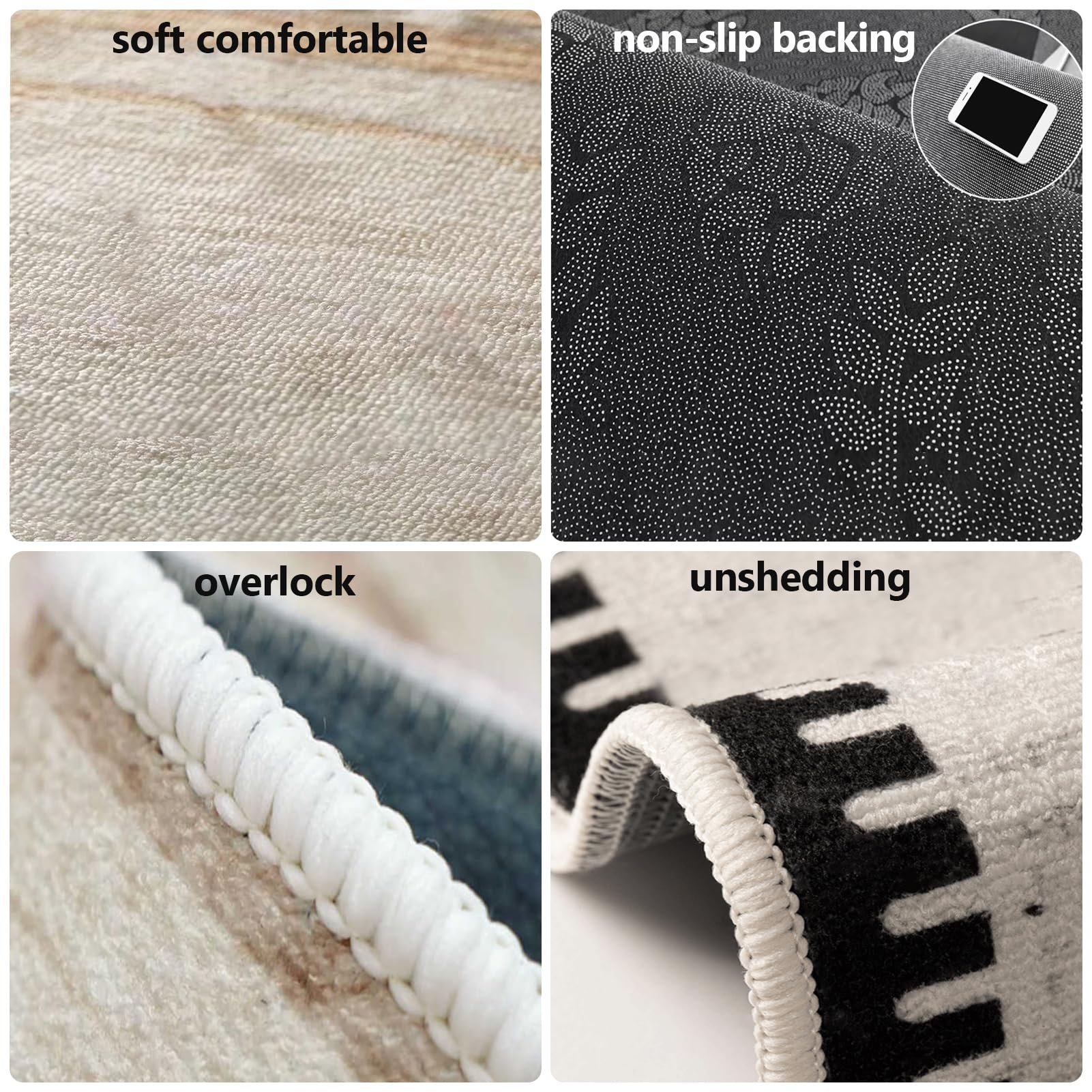 Tapis d'insonorisation pour piano et batterie, tapis de sol acoustique avec isolation thermique, antidérapant et absorbant le bruit, 110 x 110 cm