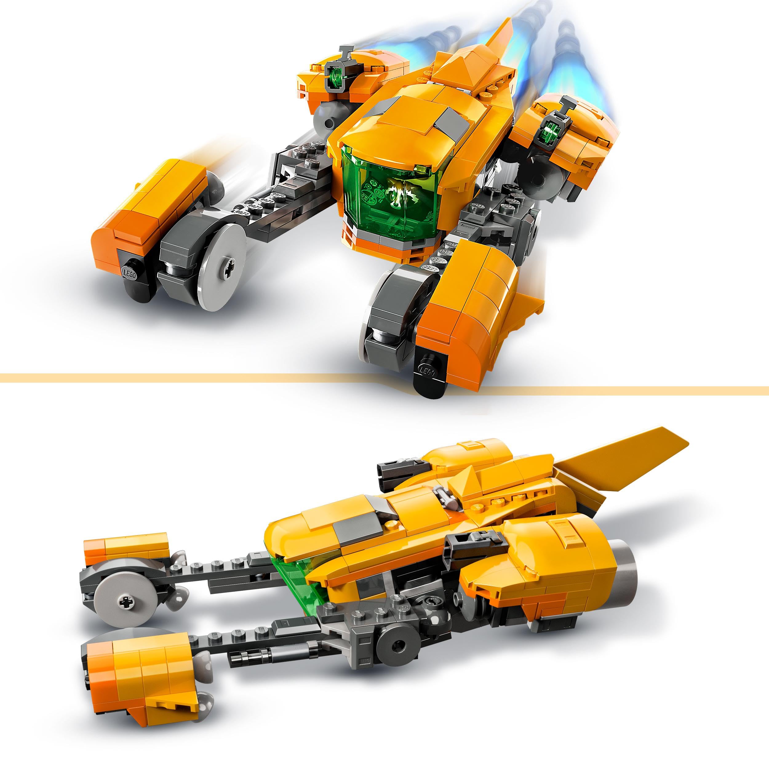 LEGO Marvel Baby Rocket'S Ship 76254 Building Toy Set (330 Pieces),Multi 3