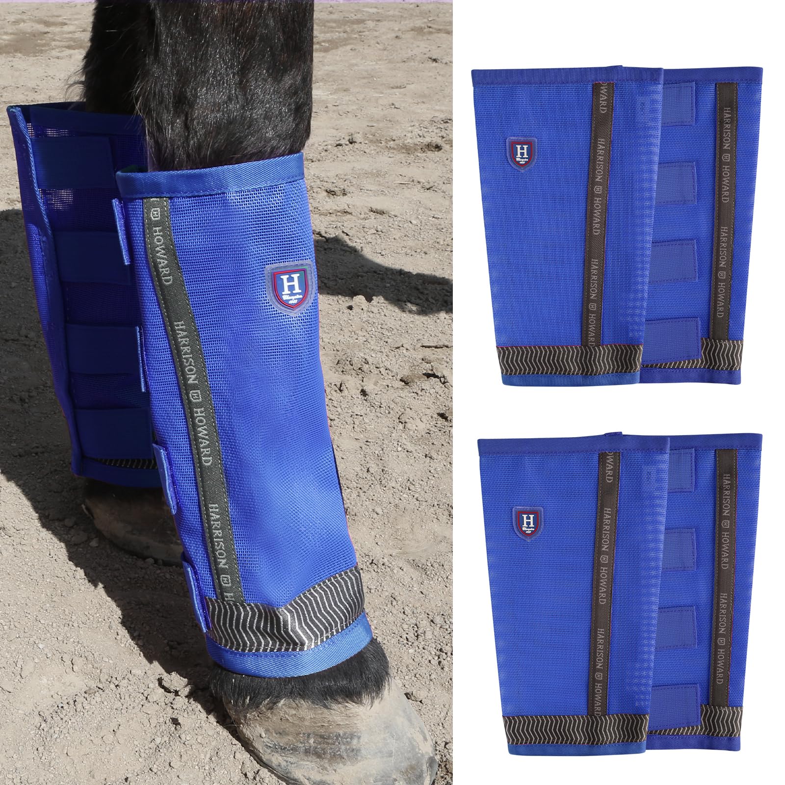 Loose-Fitting Horse Fly Boots UV-Protective