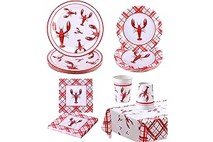 Crawfish Boil Party Supplies Set for 16