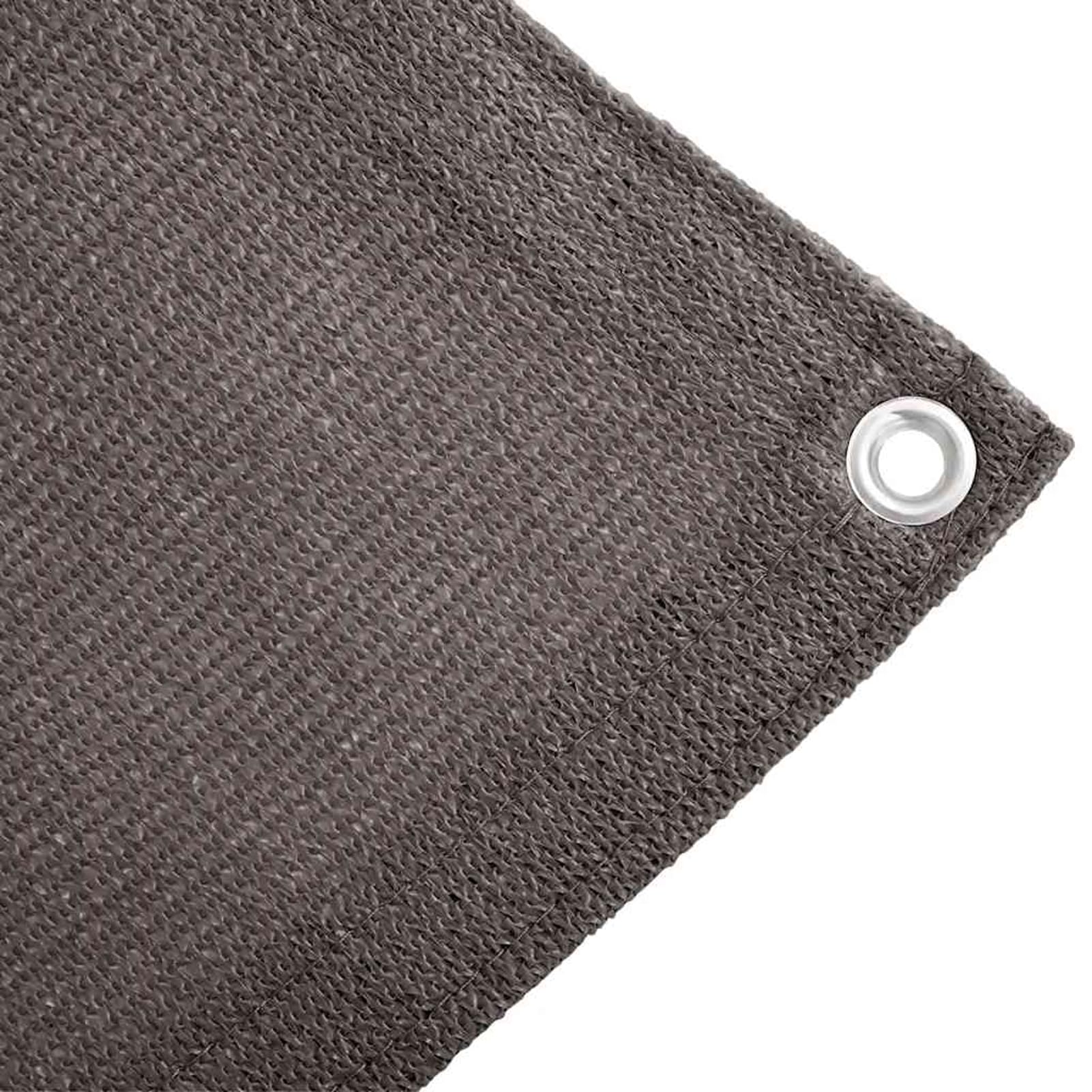Gecheer Zeltteppich 250 x 400 cm Anthrazit, Vorzeltteppich Camping Teppich Outdoor für Patio Balkon91261