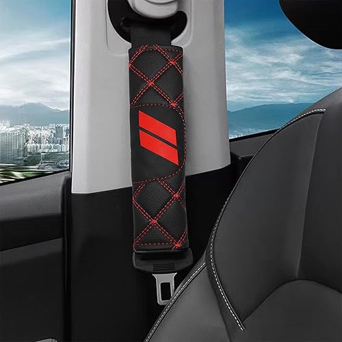 Miniatura 5 de YOSRTER Almohadilla para Cinturón de Seguridad, Funda Protectora para Correa de Hombro para Dodge Charger Durango Challenger Journey, Funda de