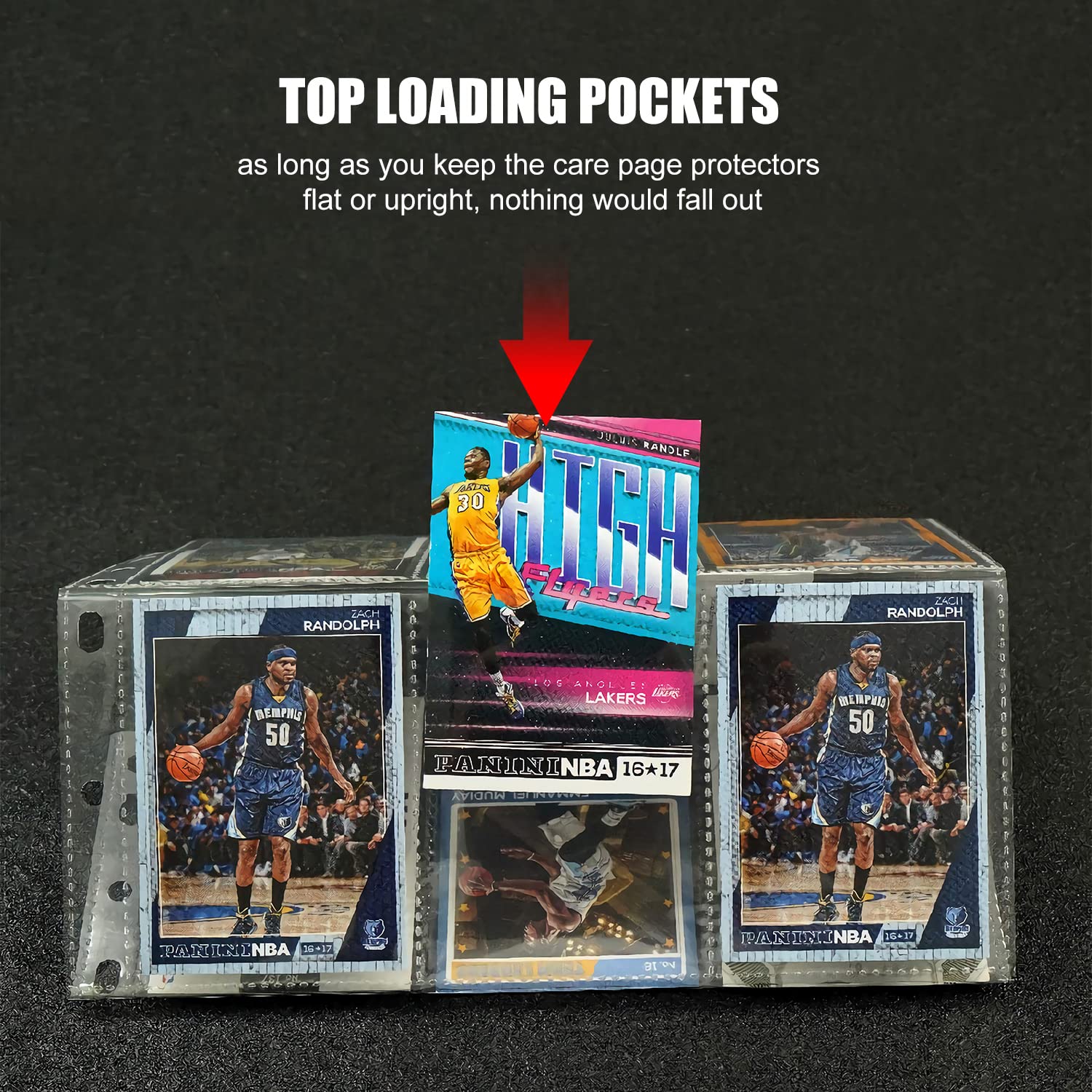Classeur Pour Cartes à Collectionner - 720 Pochetes - 40 Pages Noires - Format A4 à Anneaux