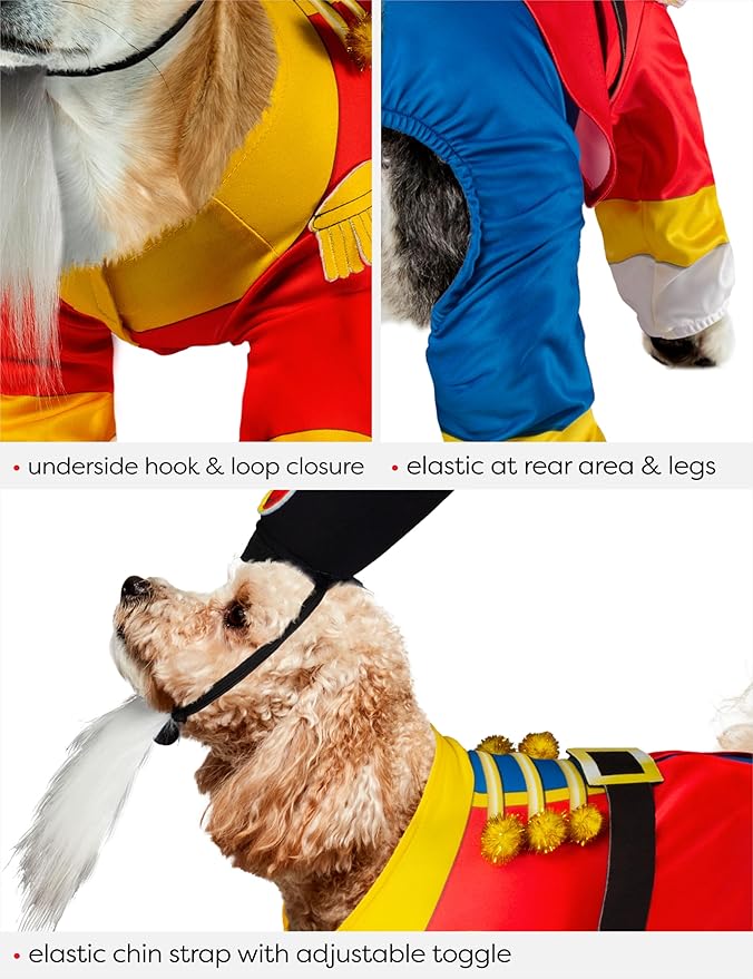 Disfraz de Cascanueces para Perro o Gato, Talla Small miniatura 5