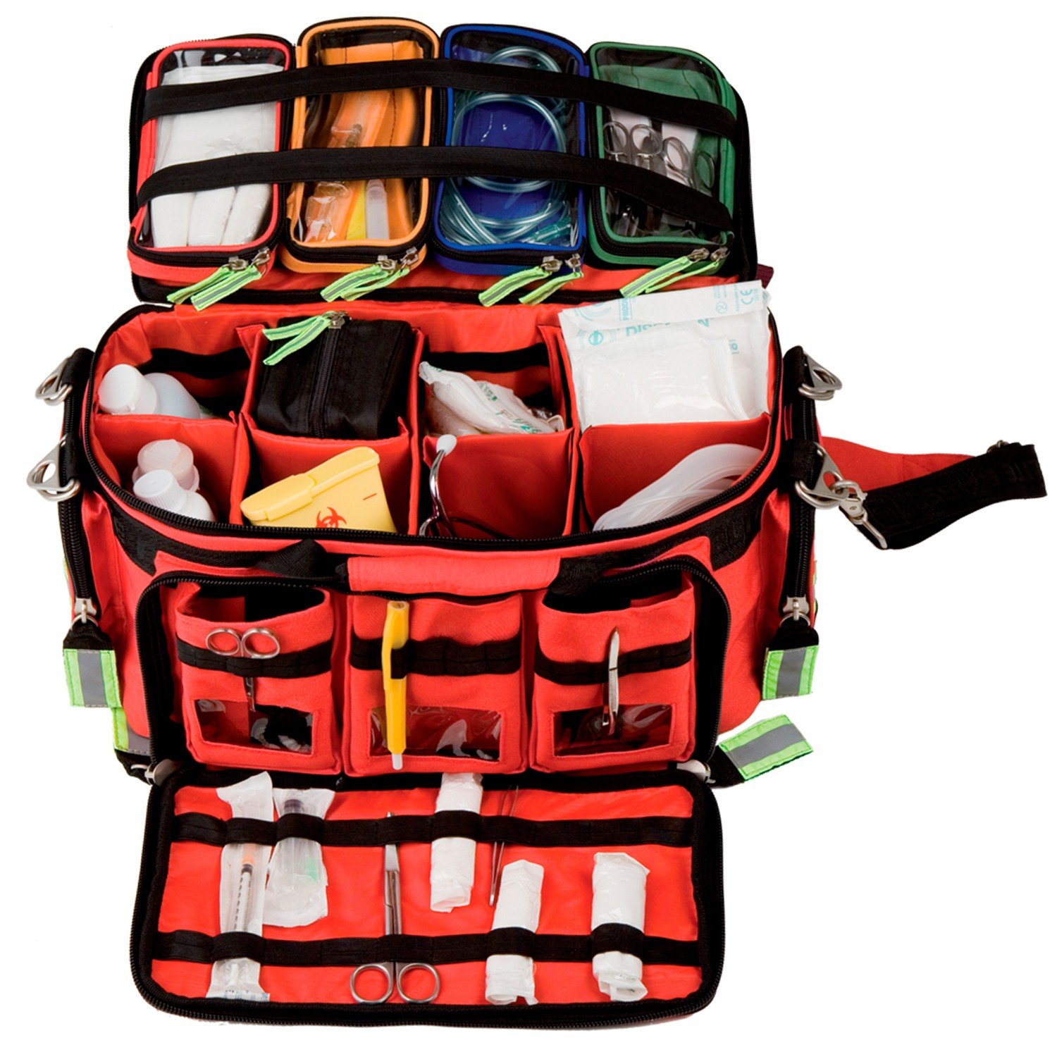 Elite Bags EXTREME'S - Bolsa de emergencia (49 x 27,5 x 29 cm), color rojo, rojo