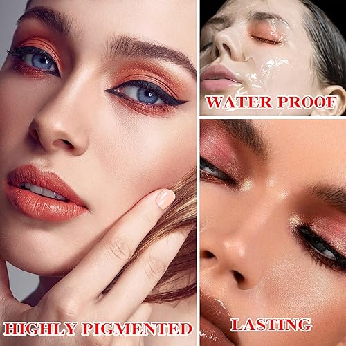 Miniatura 4 de Paleta de sombra de ojos mate de 12 sombras, paleta de sombras de ojos Shimme Nake, paleta de sombras de ojos natural, impermeable, ahumada, paleta