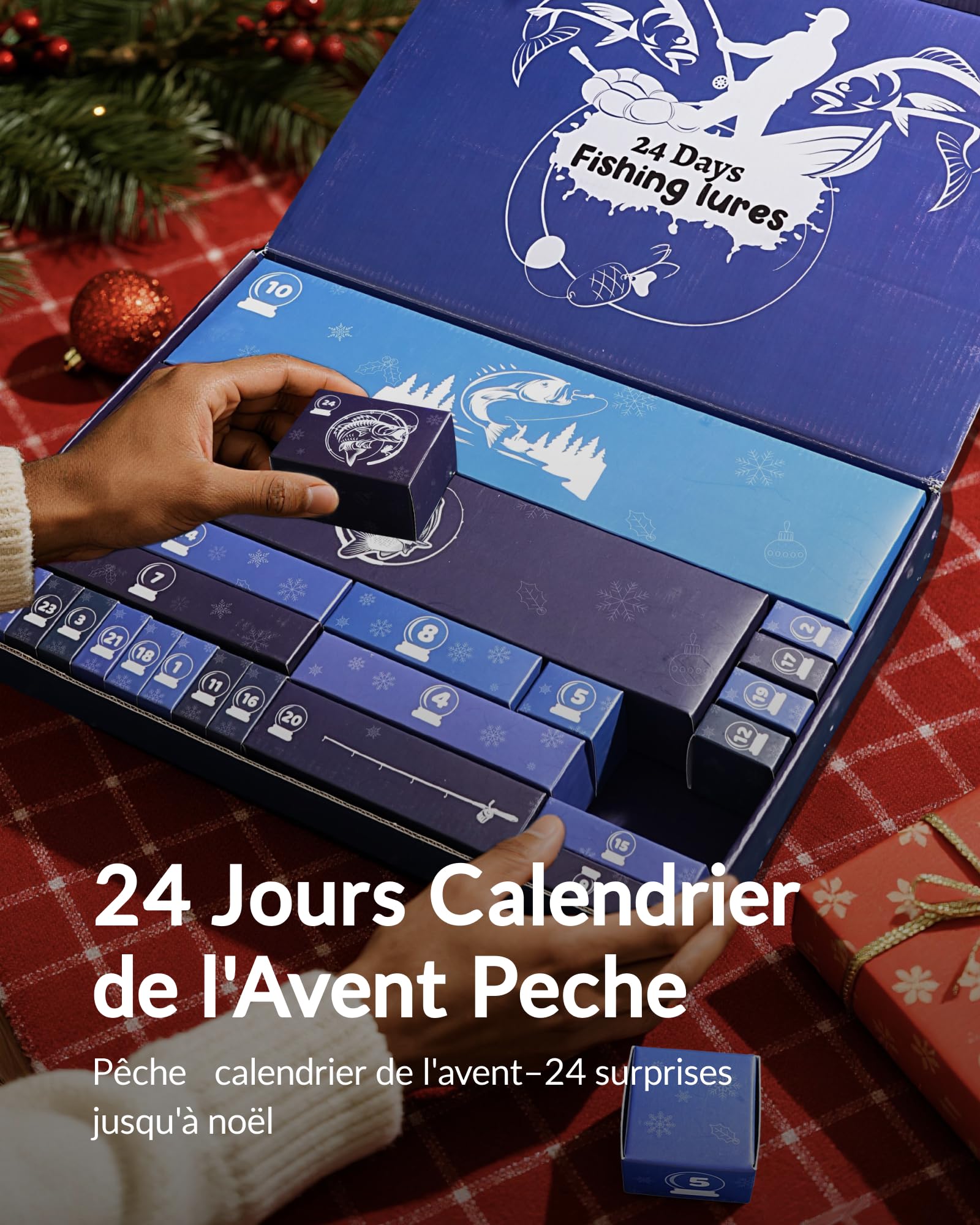 Moyel Calendrier De L'avent Peche 2025 24 Jours Calendriers