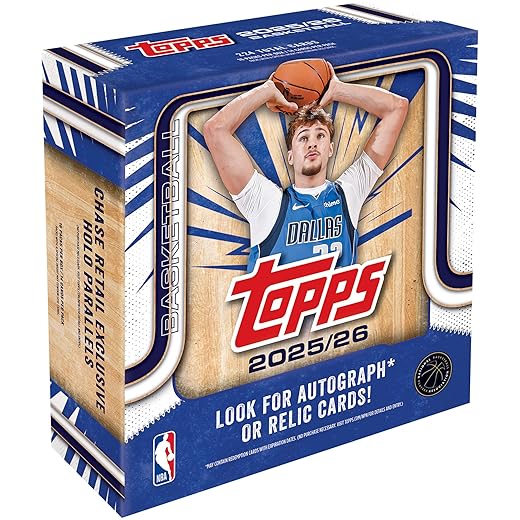 2025-26 Topps Basketball - Factory Sealed - Mega Box
