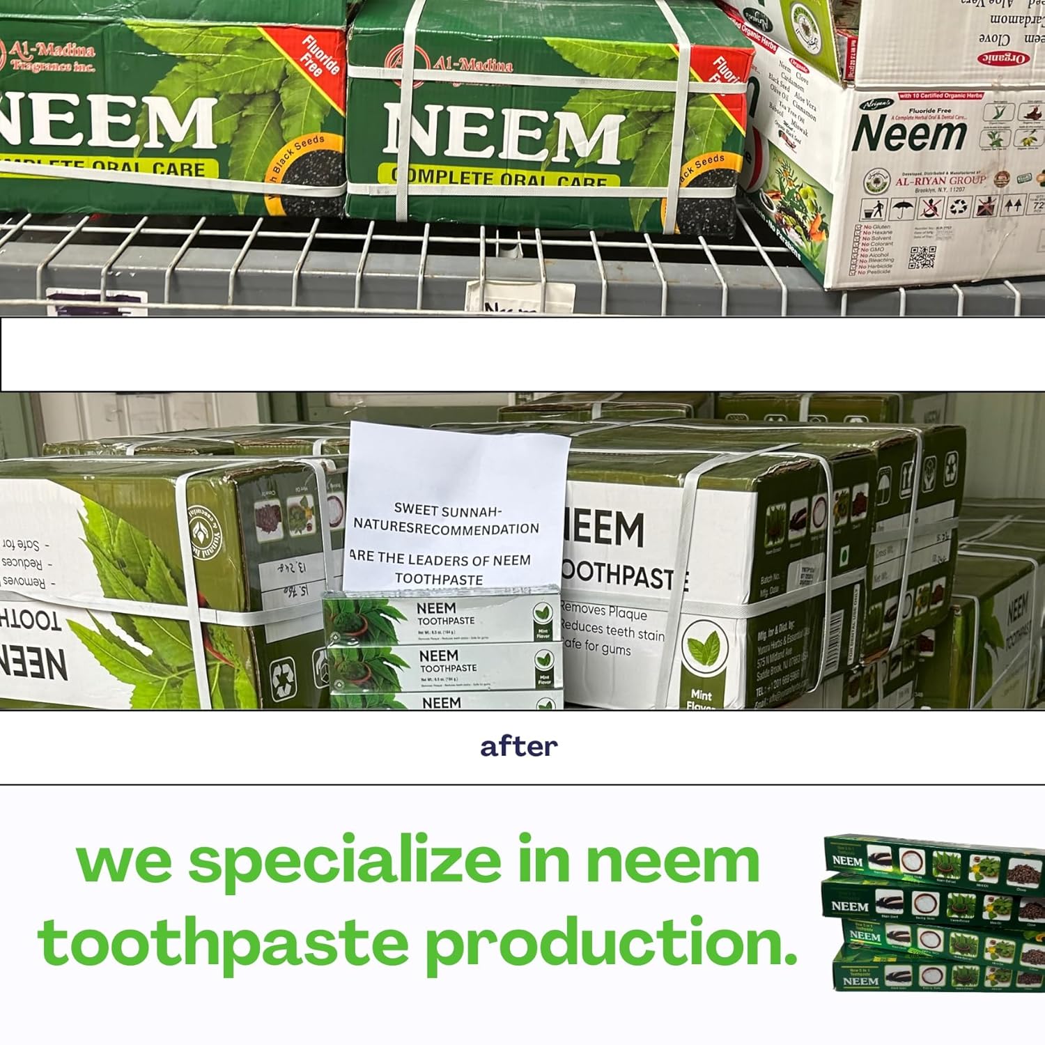 Pure Black Soap 1lb Bundle Deal with Neem toothpaste 6-pack - Image 3