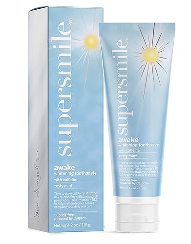 Supersmile Professional Awake & Relax Whitening Toothpaste for your Night & Morning Routine - Clinically Proven to Whiten Teeth Up to 6 Shades
