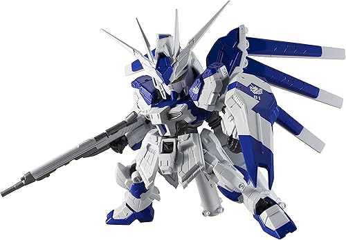 TAMASHII NATIONS Figura de acción de contraataque de Bandai Nxedge Style Hi-Nu Gundam Char