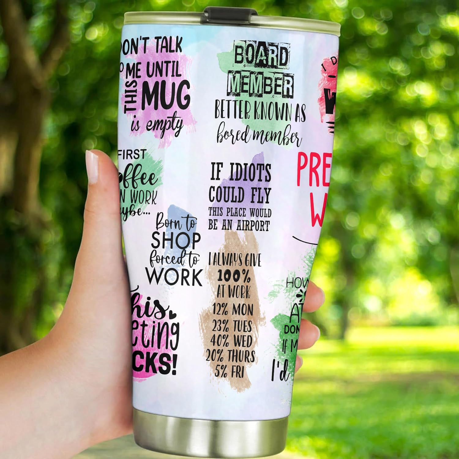 Thank You Pressure Washer Tumbler Stainless Steel 30oz, Coworkers Appreciation Gifts for Women Men, Funny Office Work Employees Staffs Driking Coffee Cup For Birthday Christmas