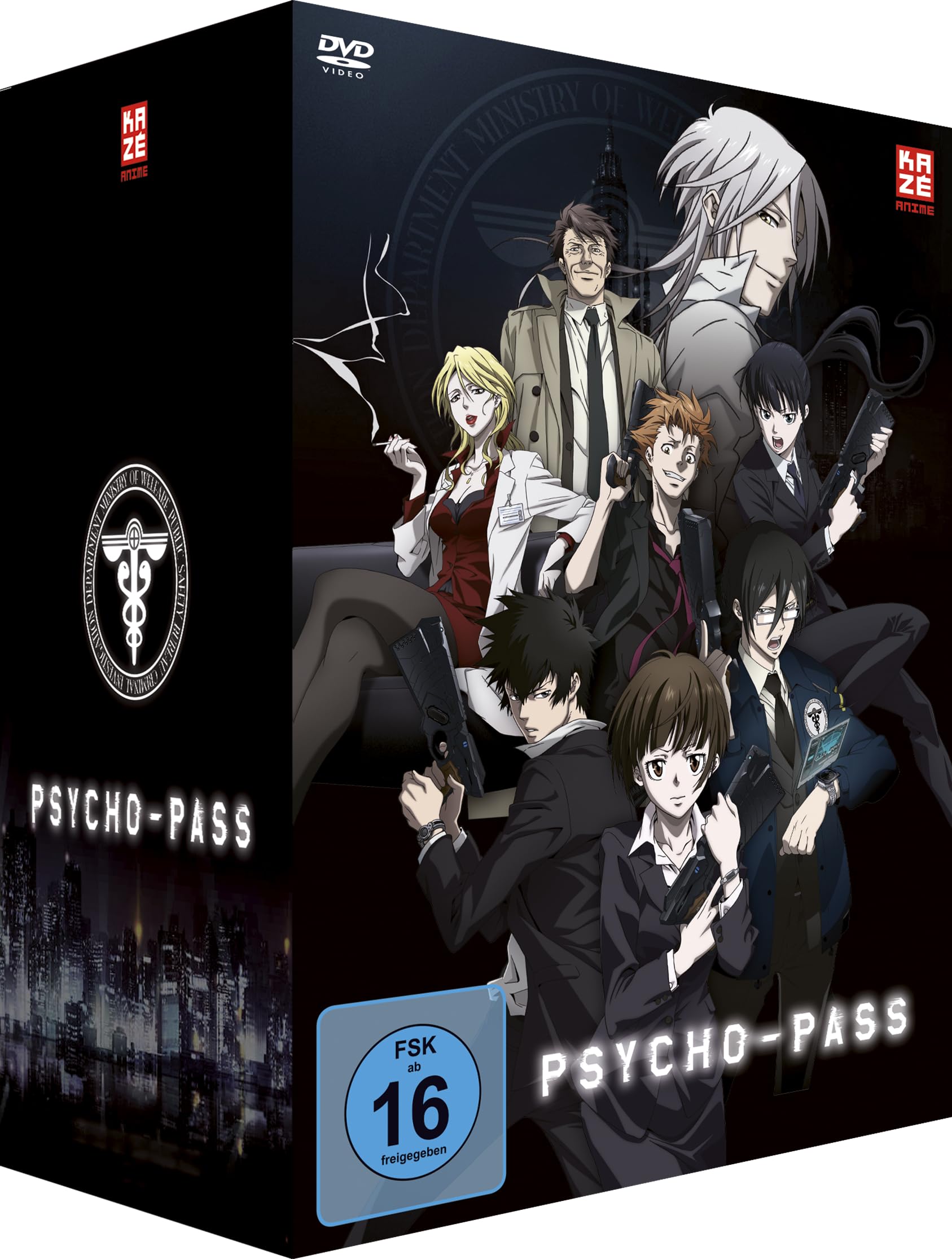 Crunchyroll Psycho-Pass – 1. Staffel – DVD-Gesamtausgabe