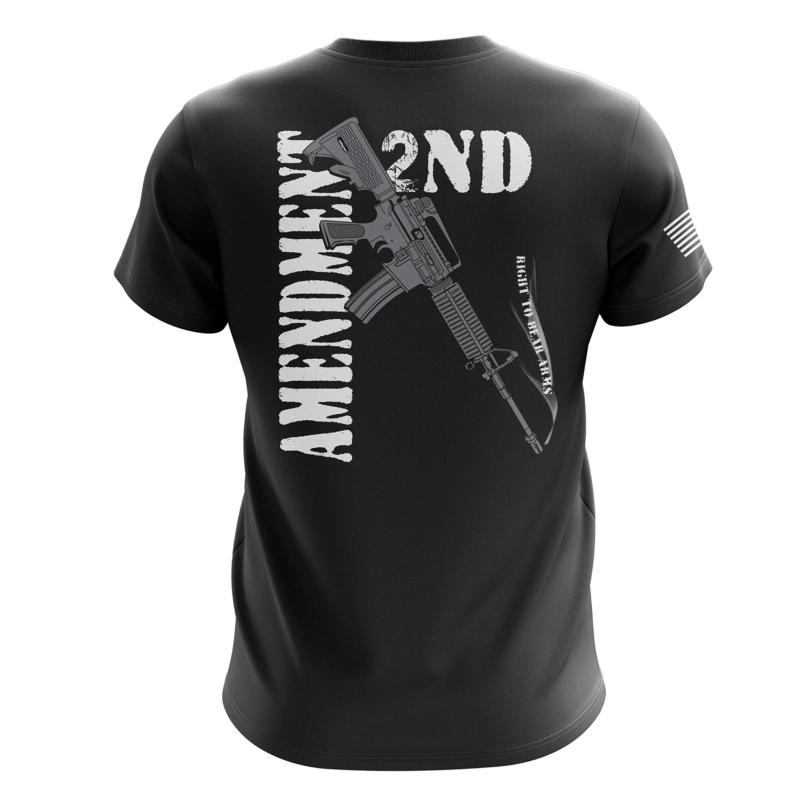 American Flag Military Army Mens T-Shirt Printed & Packaged in The USA