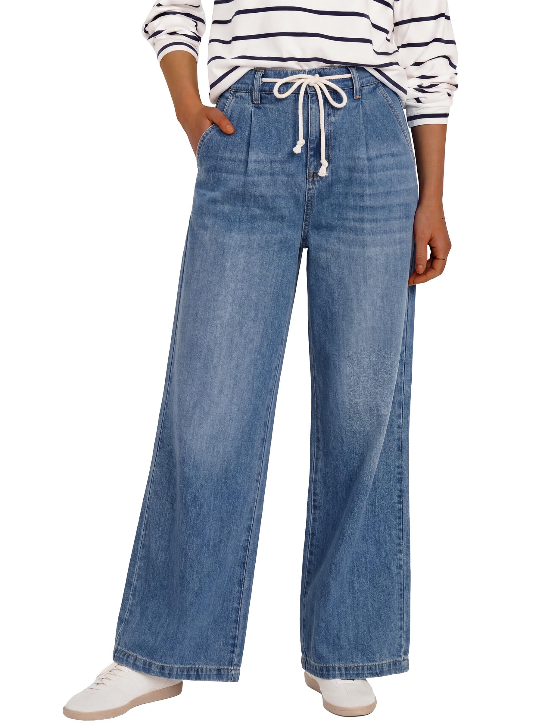 ANRABESS Wide Leg Jeans