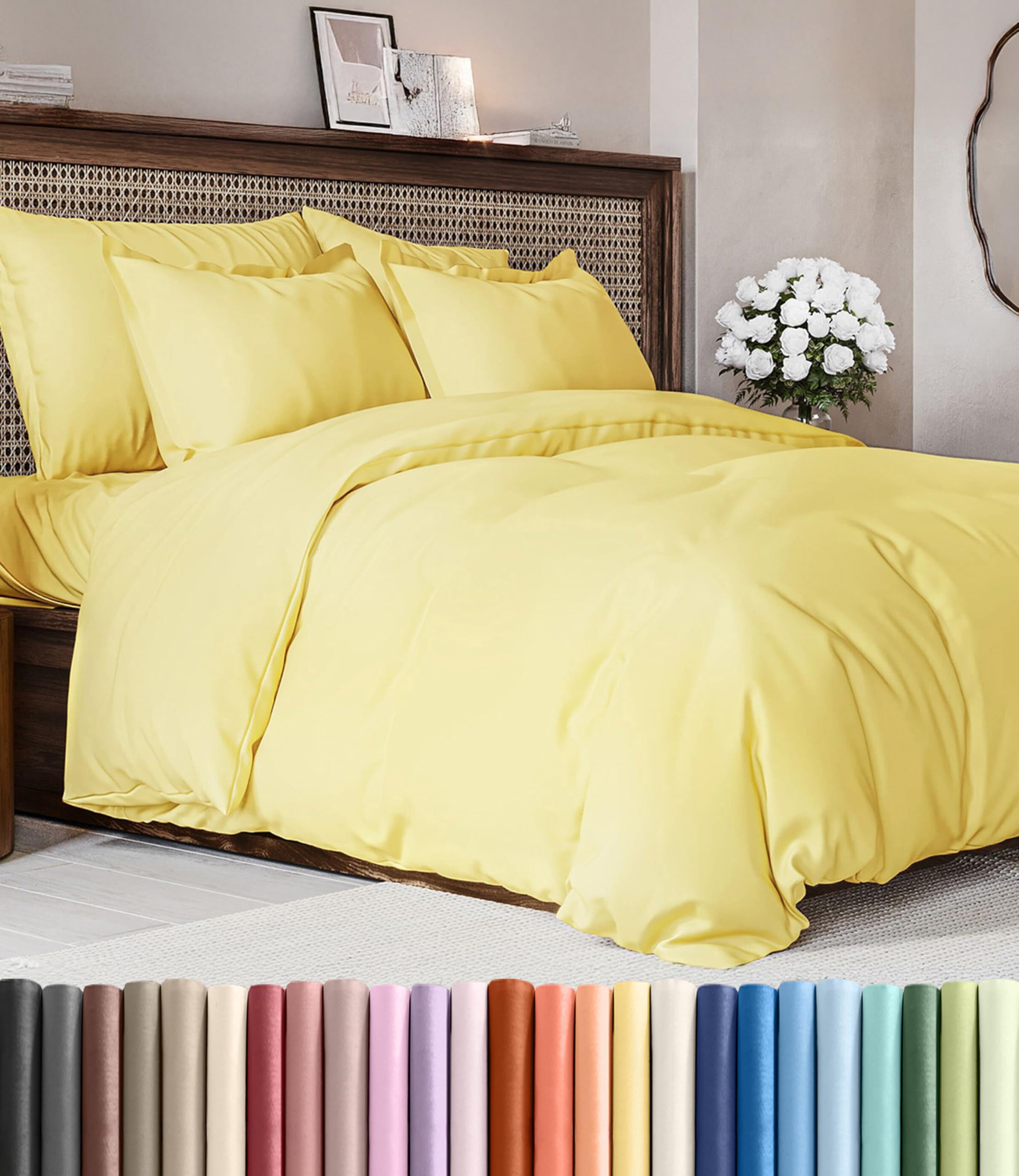 CGK Unlimited Duvet Cover Set - Yellow