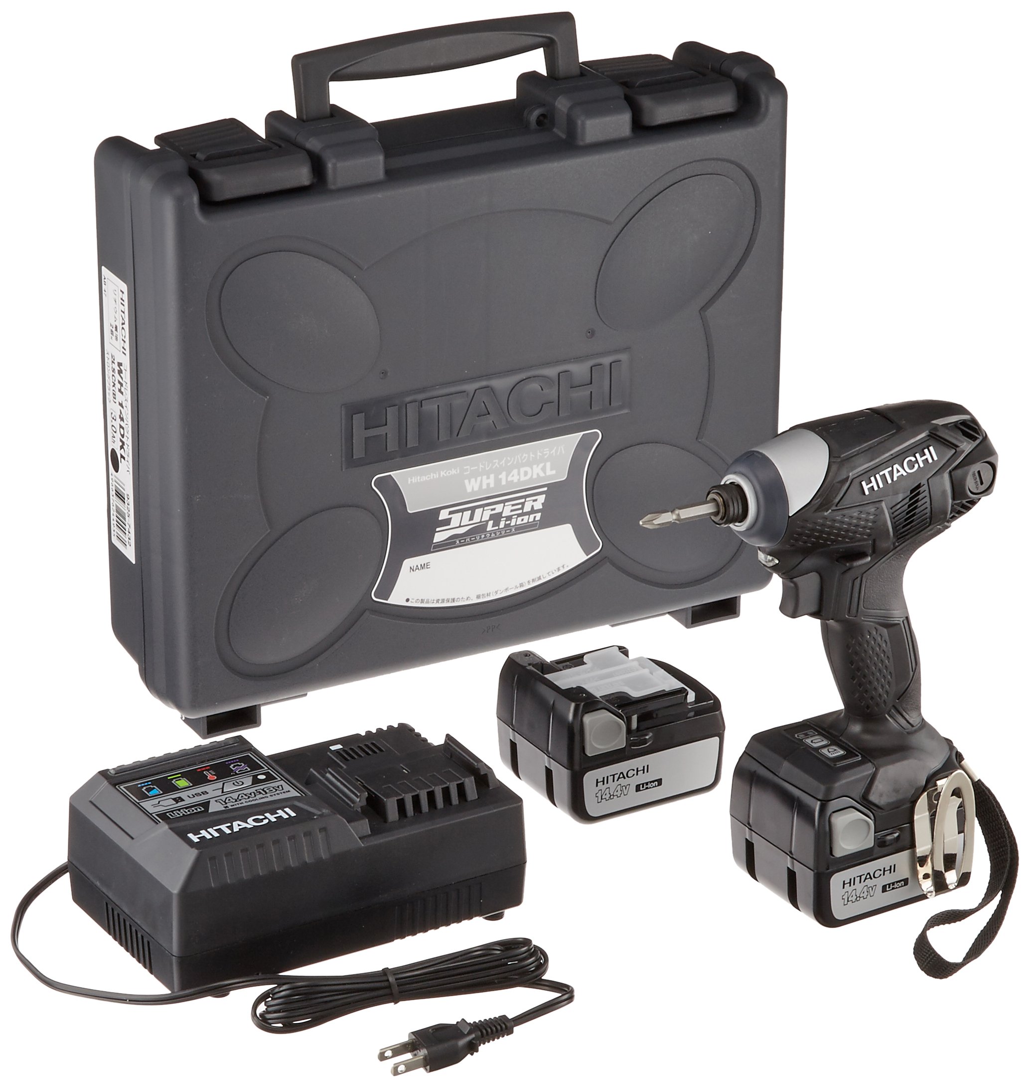 Amazon | HiKOKI(ハイコーキ) コードレスインパクトドライバ WH14DKL  