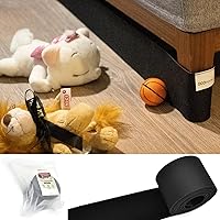 Vista 1 de ECOHomes Protectores debajo del sofá con bloqueador de juguetes - Barrera de correa elástica para debajo del sofá, cama y muebles para evitar que
