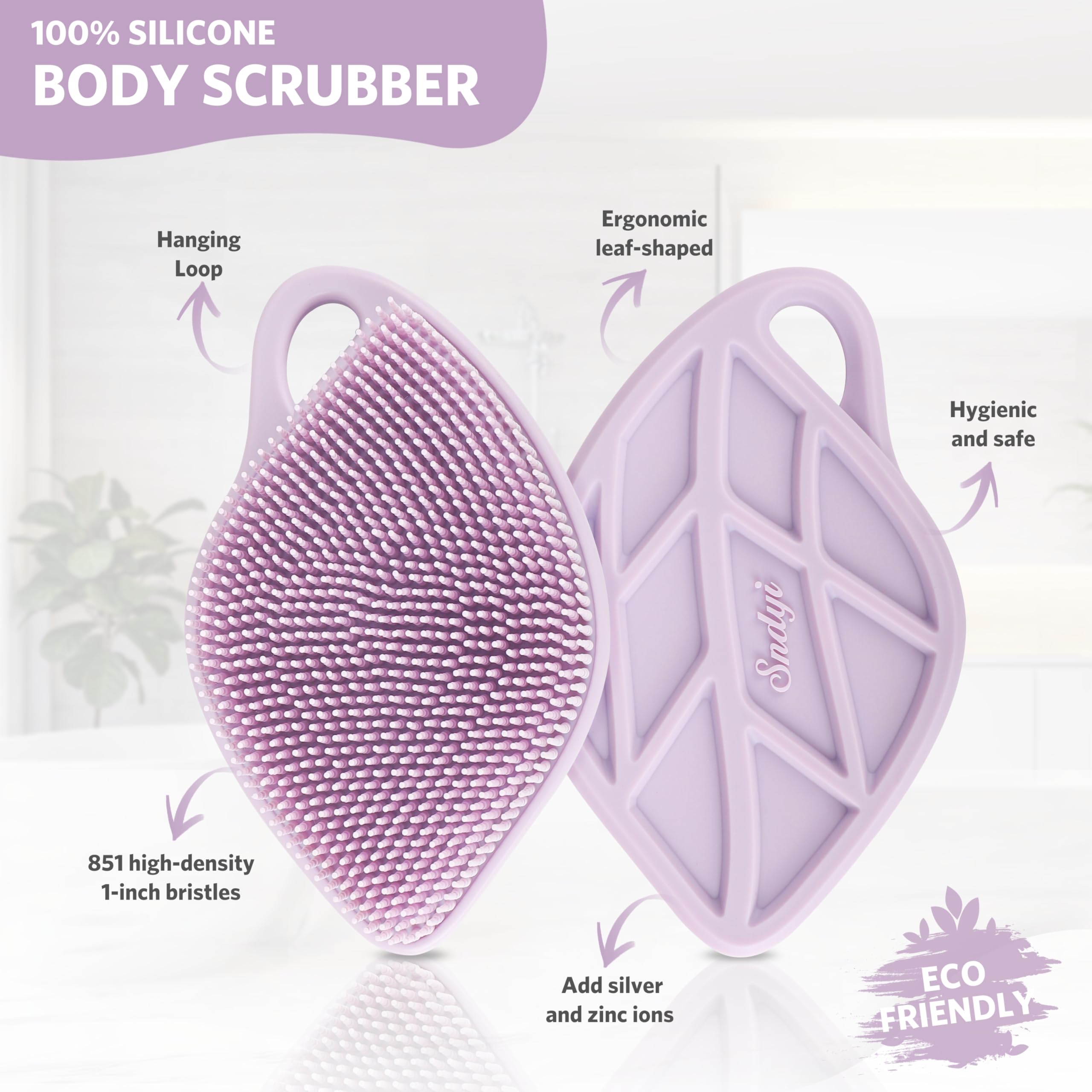 Sndyi Silicone Body Scrubber - Image 2