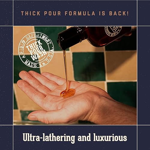 Miniatura 2 de 18.21 Man Made Original Absolute Mahogany 3-in-1 Body Wash, Shampoo, & Conditioner for Men, All Hair & Skin Types, Strengthens and Moisturizes in a