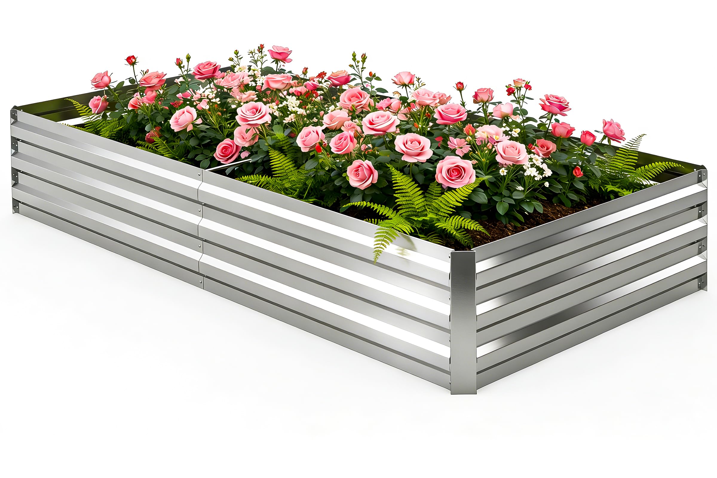 Tegarbed 6x3x1ft Raised Garden Bed
