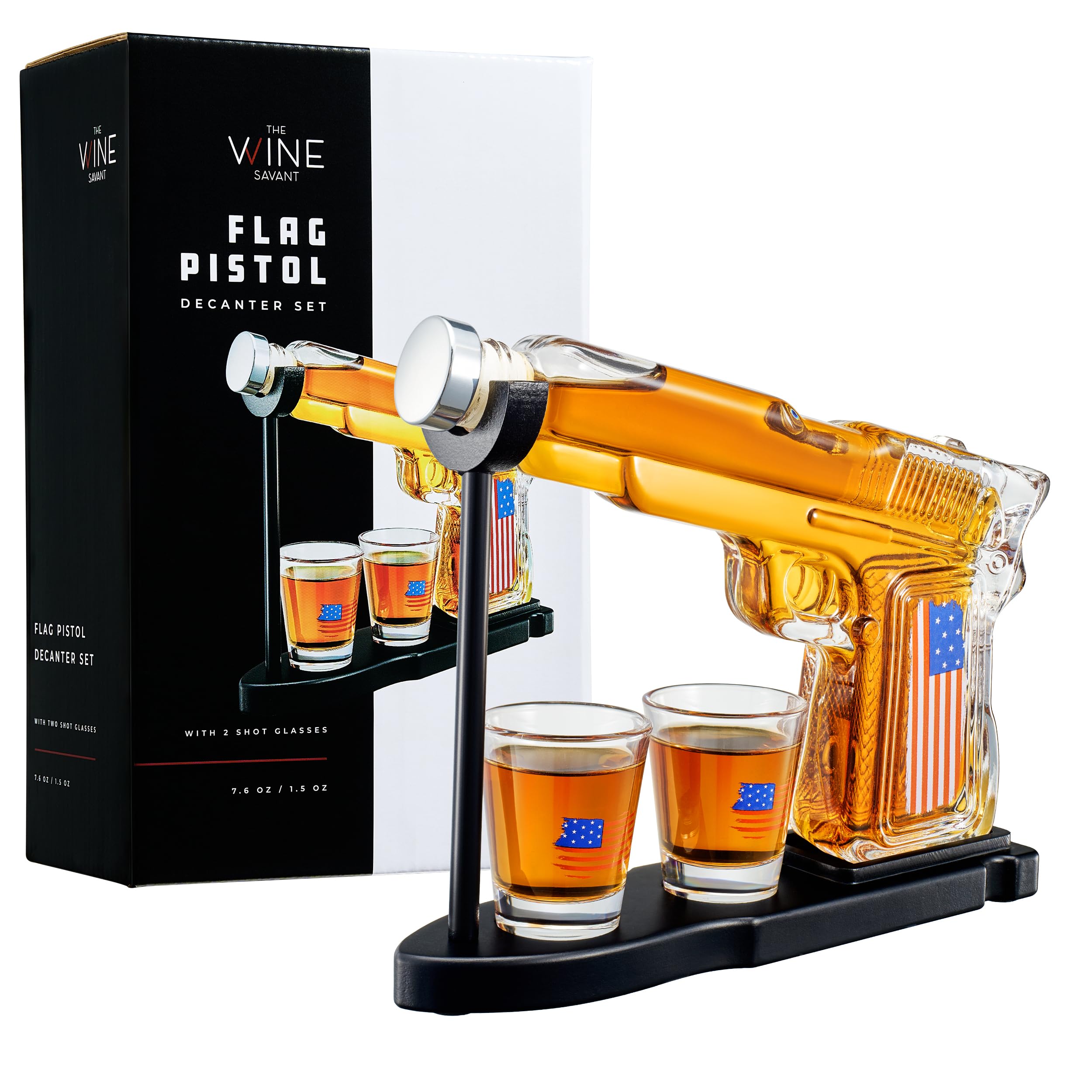 Carafe Whisky En Verre Forme Aigle - Décoration Collection, Cadeau Original Pour Homme, Bar à Domicile - 13