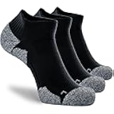 Unisex Cushioned Compression Athletic Ankle Socks Multipack