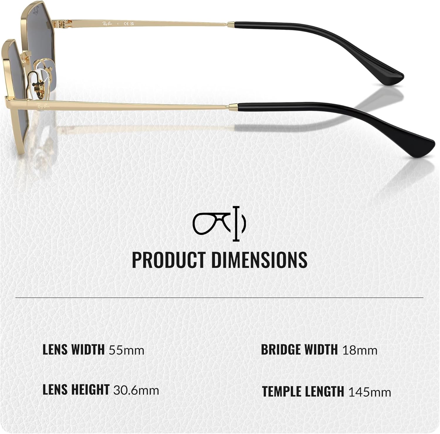 Ray-Ban RB3728 YEVI BIO-BASED Square-Round Shaped Sunglasses for Men & Women with Official RAYBAN Eyewear Kit