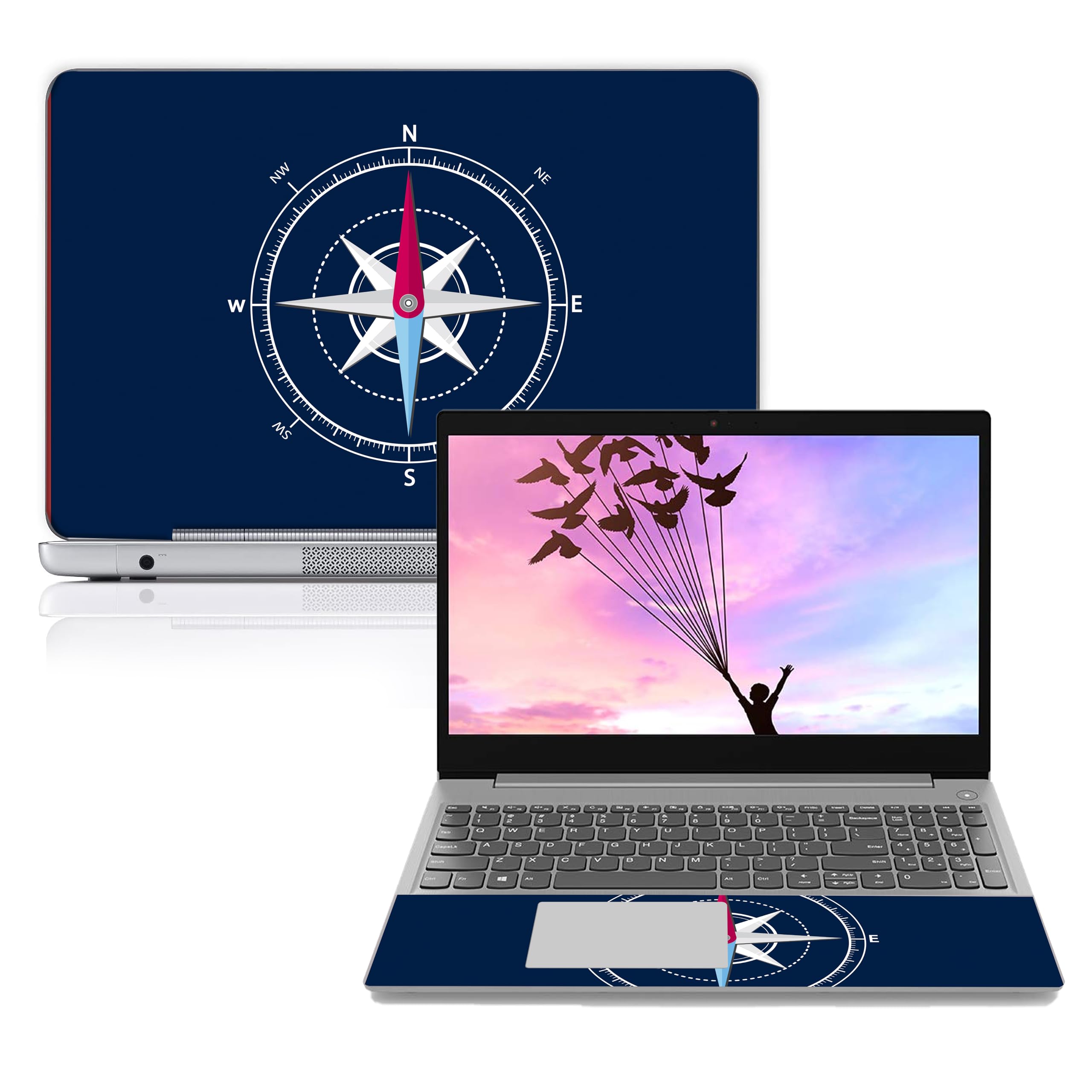 Paper Plane Design Laptop Skins Stickers (15.6 Inches) d382-image-47