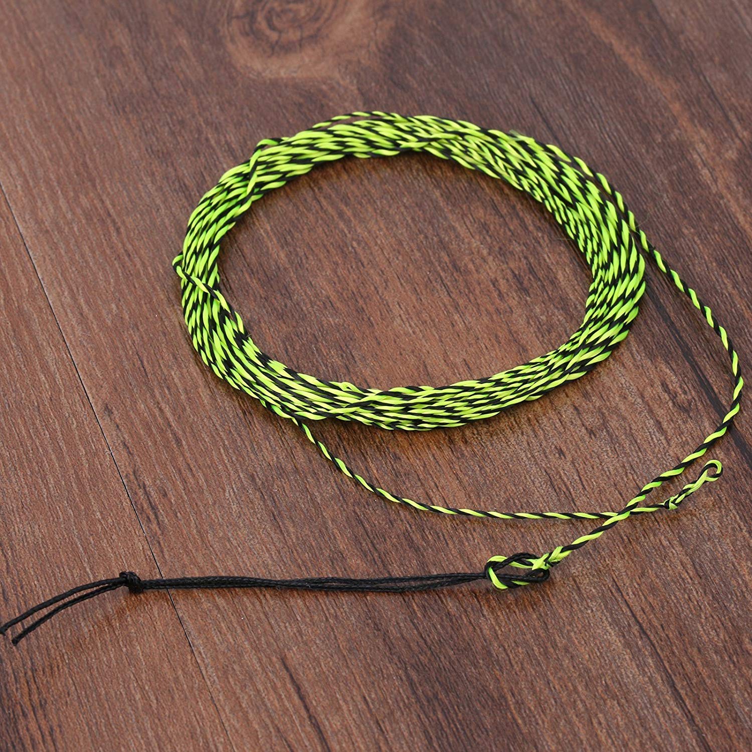 MAXIMUMCATCH Tapered Tenkara Line, Braided Furled Line: 11/12/13 FT, 3 Color Available (Yellow&Black, 13ft) - Image 3