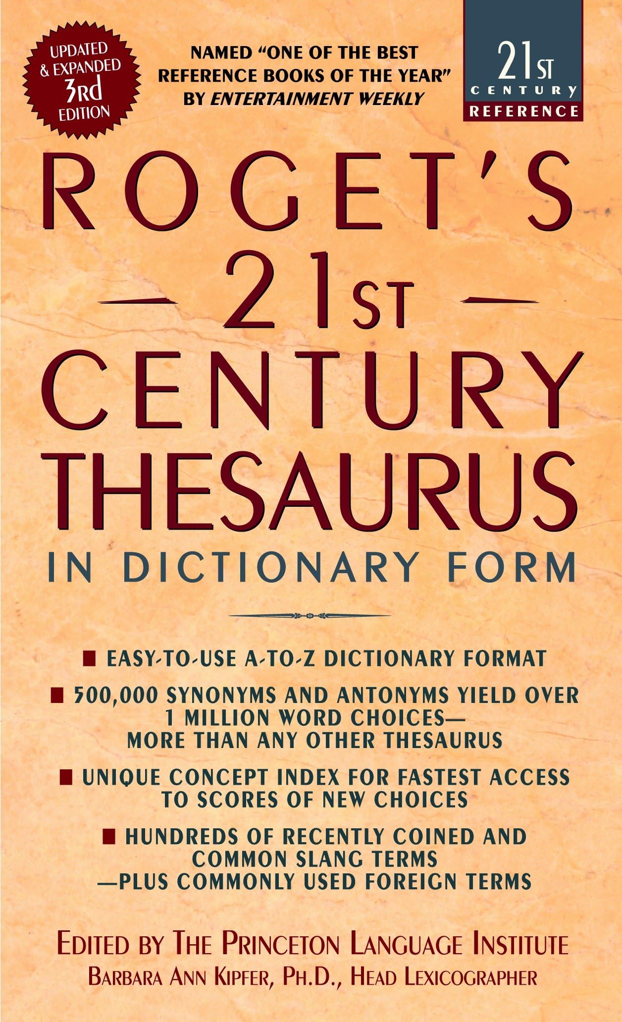 Roget's 21st Century Thesaurus, Third Ed
