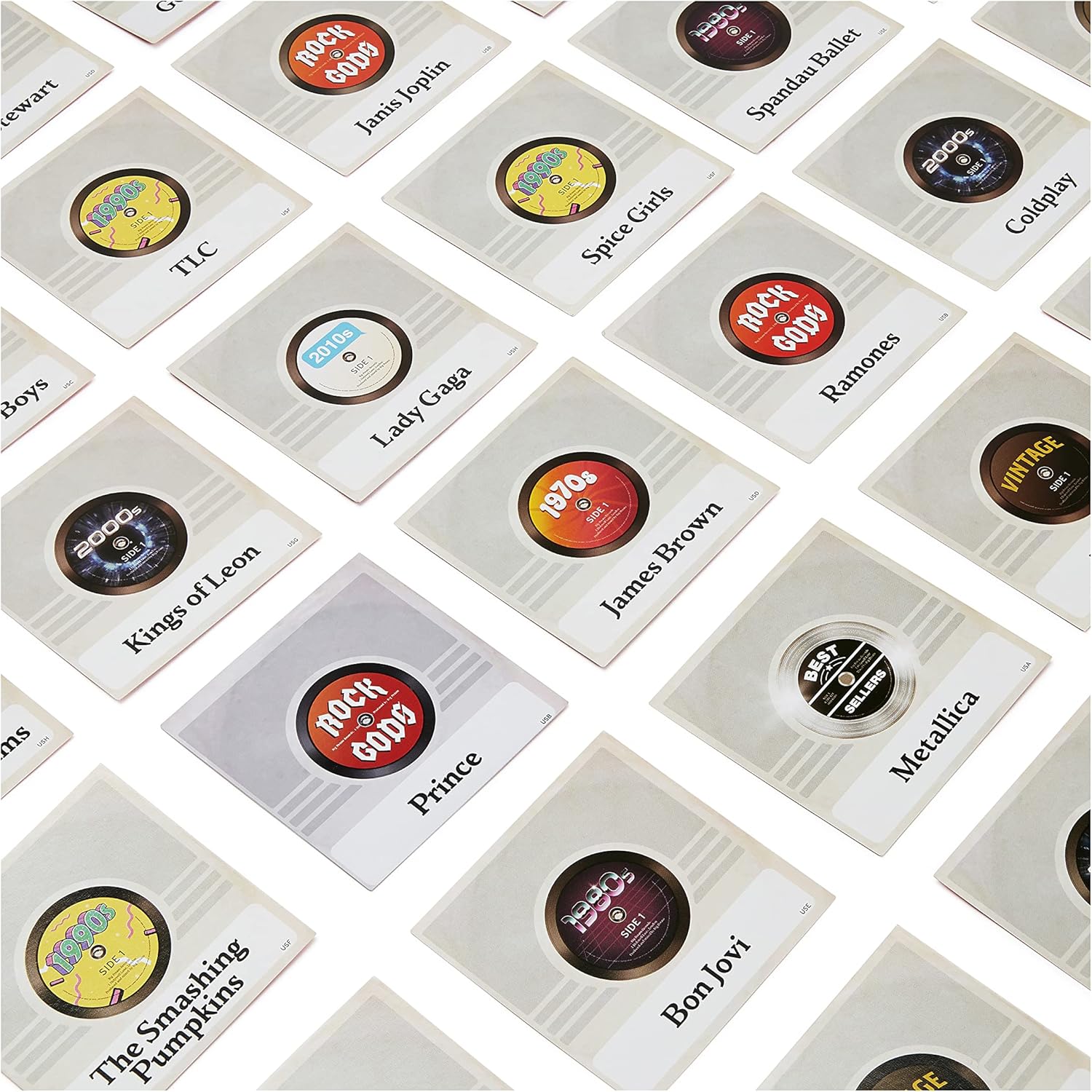 Spin Master Games Rolling Stone, The Music Trivia Game Where Legends are Made