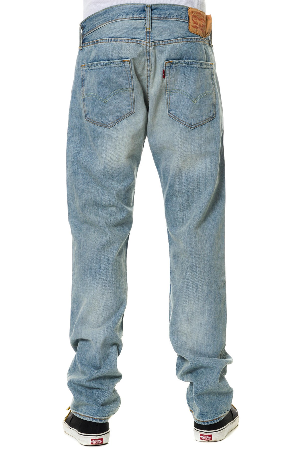 Levi's 501 Original Fit Men's Jeans (Regular and Big & Tall), Bleached, 34W x 32L