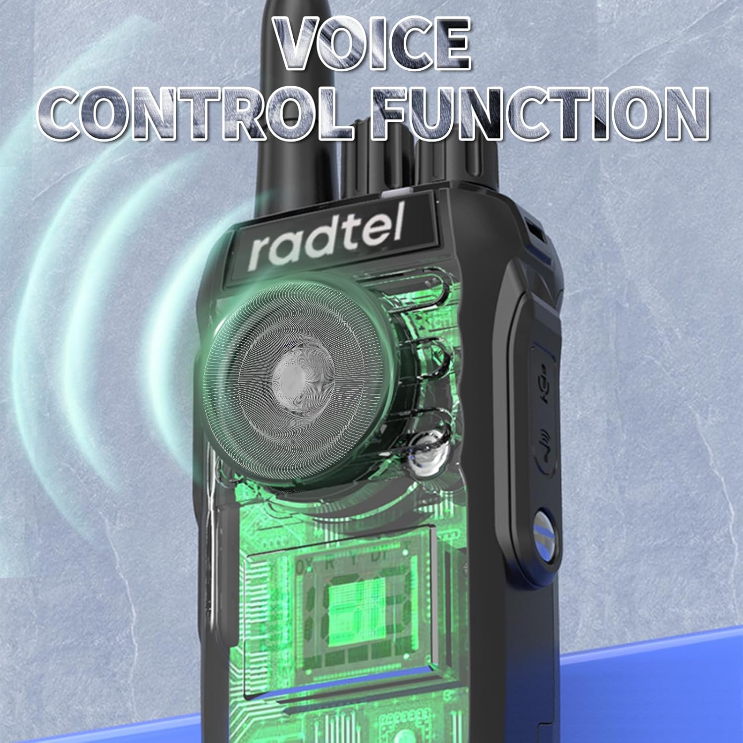 Radtel RT-493 GMRS Radio 10W IP67 Waterproof Handheld, 199 CH Long Range Two Way Radio for Adults, GMRS Repeater Capable, UHF Scanning & Receiving, 2800mAh Type-C Charging