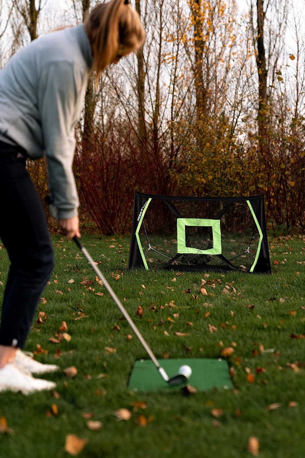 Decathlon INESIS Decathlon Golf Approach Practice Net Unique Size Black