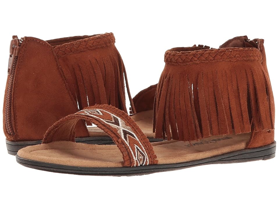 

Minnetonka Kids Coco Sandal (Toddler/Little Kid/Big Kid) (Brown) Girls Shoes